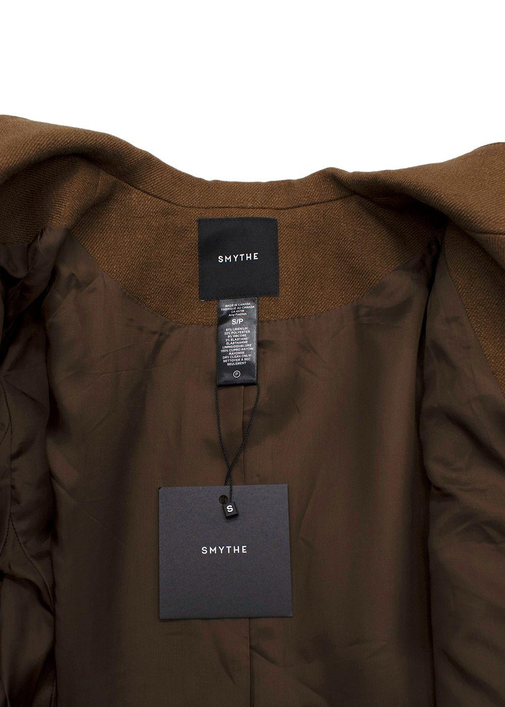 Smythe Brown 90s Umber Single Breasted Blazer