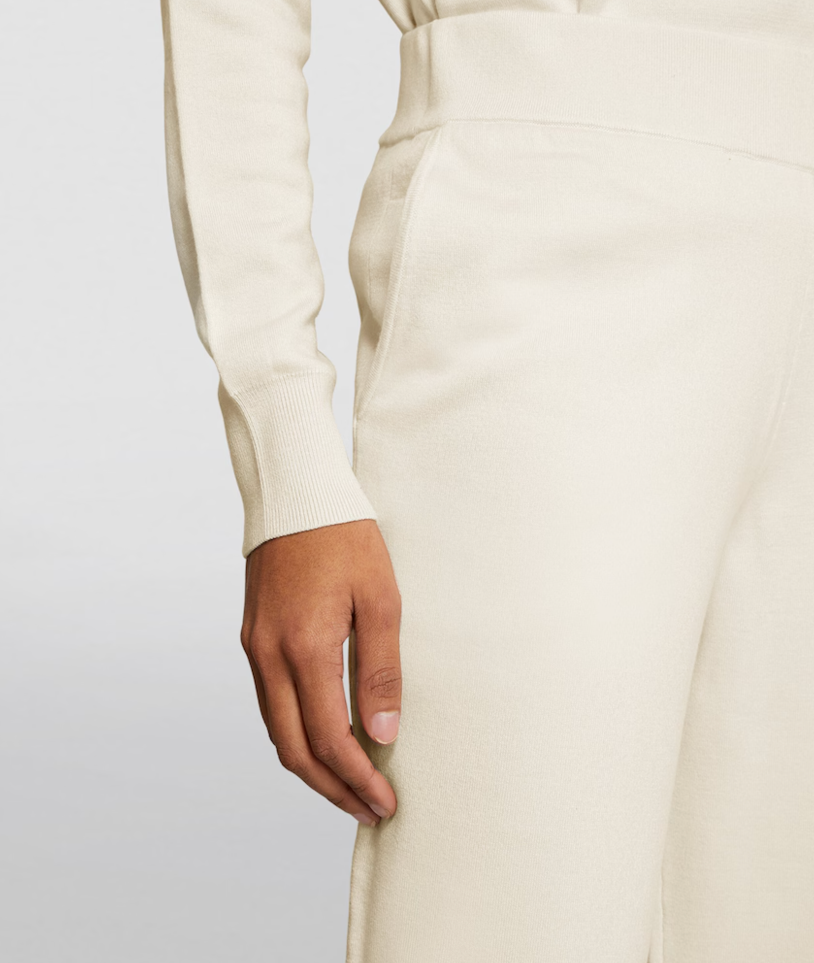 Olivia von Halle Silk-Blend Carmel Tracksuit
