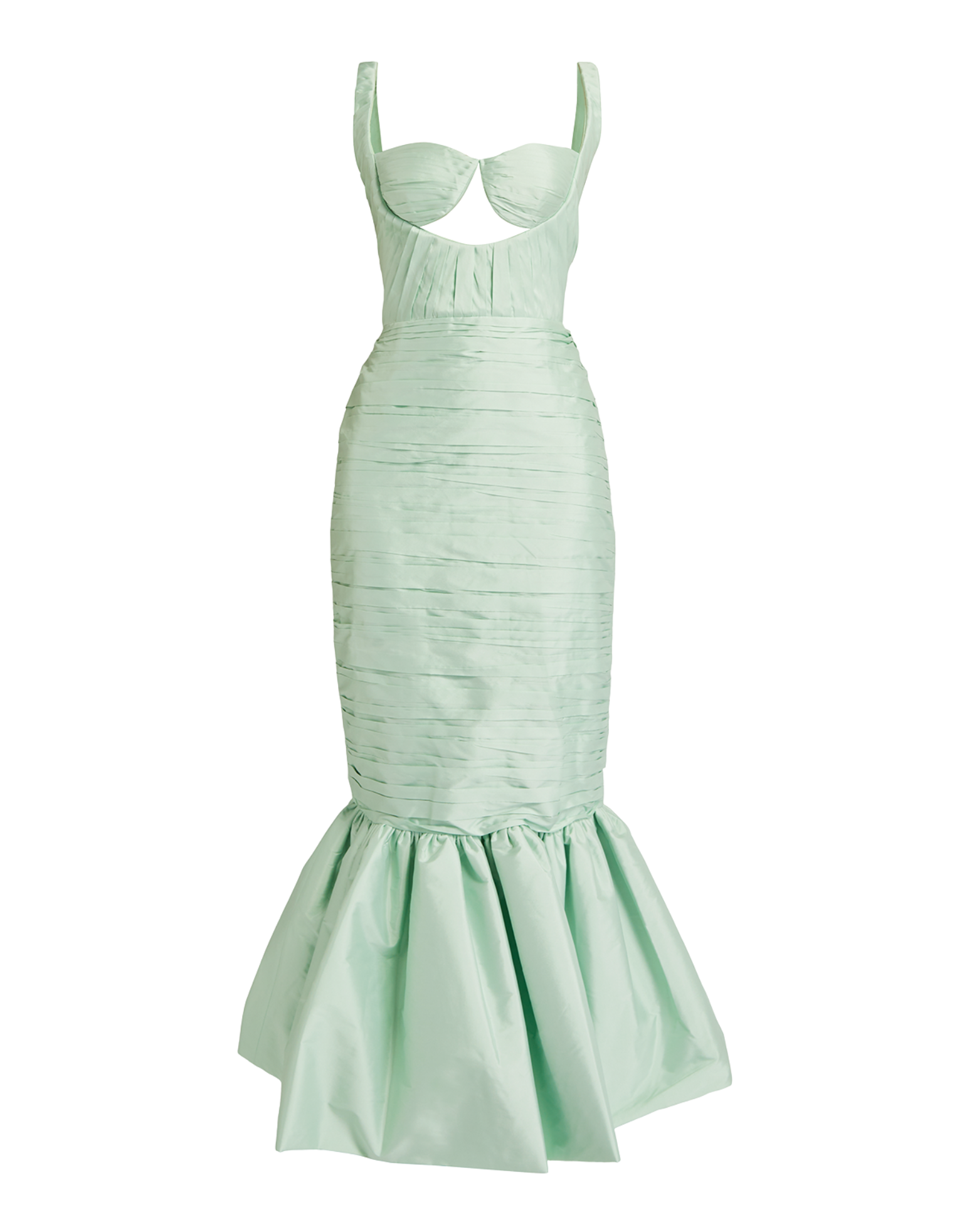 Sandra Mansour Daffodil Pleated Maxi Dress