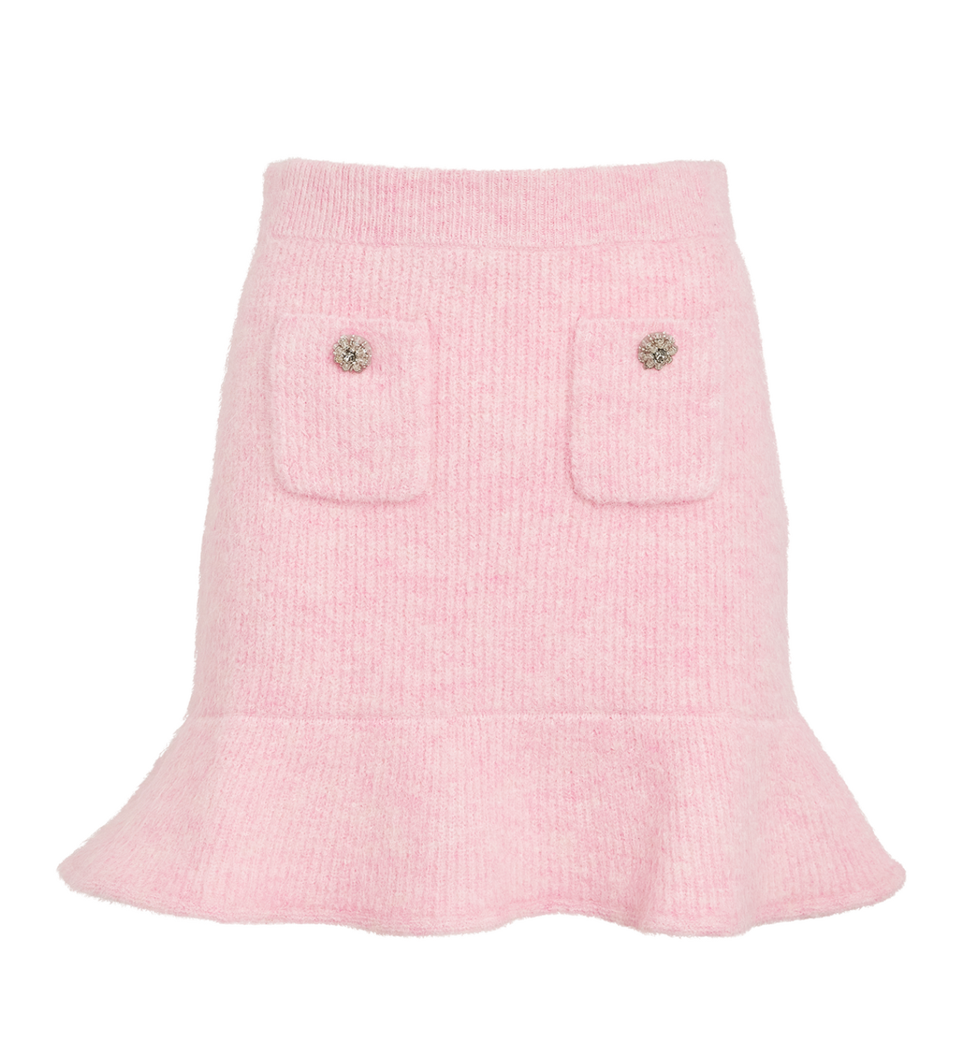 Self-Portrait Knit Mini Skirt