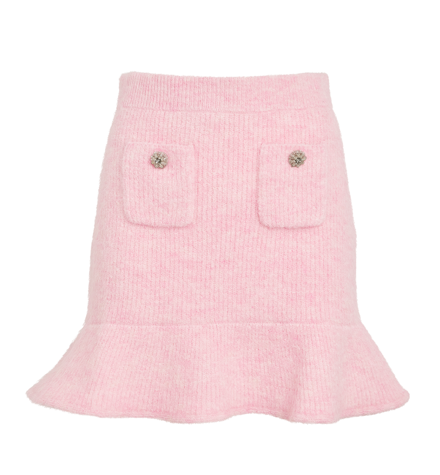 Self-Portrait Knit Mini Skirt