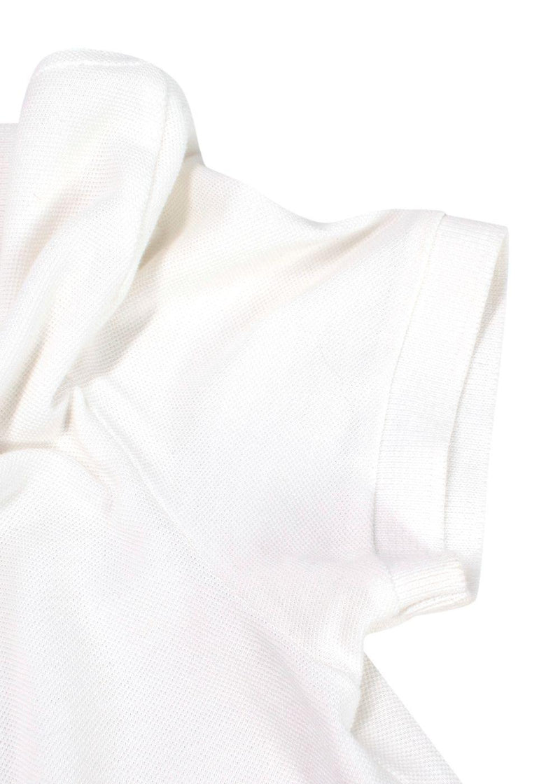 JW Anderson White Cotton Polo Shirt