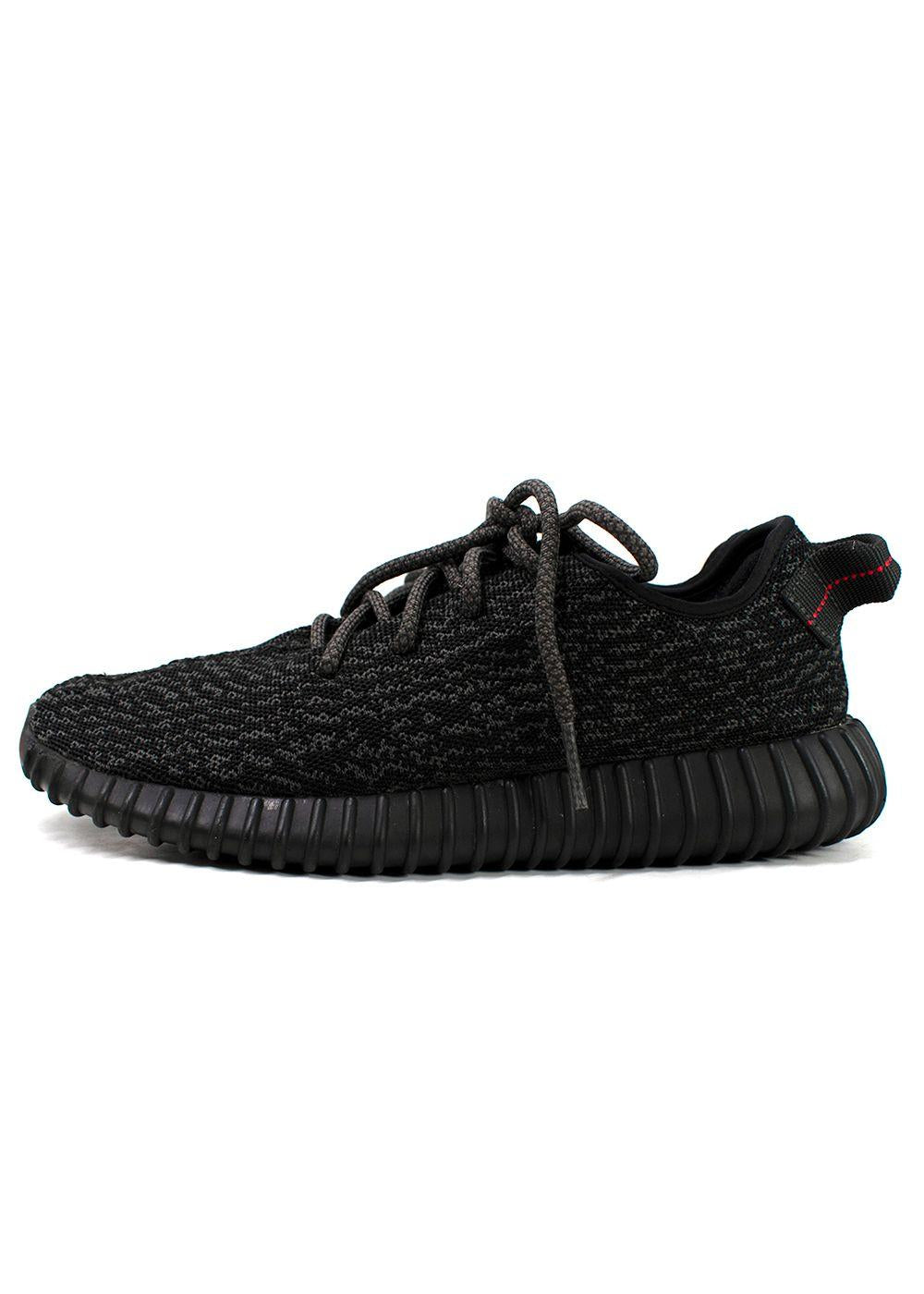 Adidas Yeezy Pirate Black Boost 350  Trainers