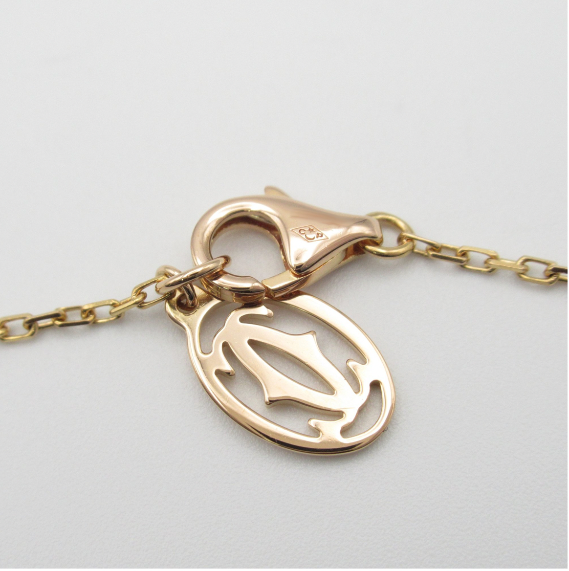 Cartier D'Amour Pink Sapphire Gold Necklace