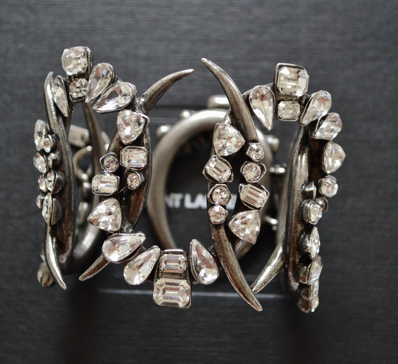 Saint Laurent Crystal Cuff Smoking Collection