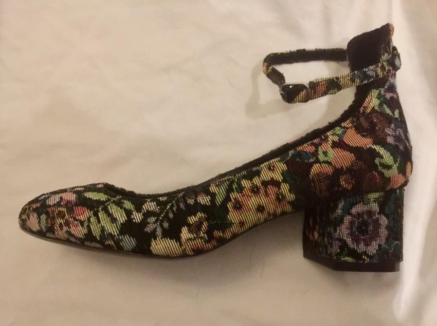 Sandro Jacquard Low Heeled Pumps