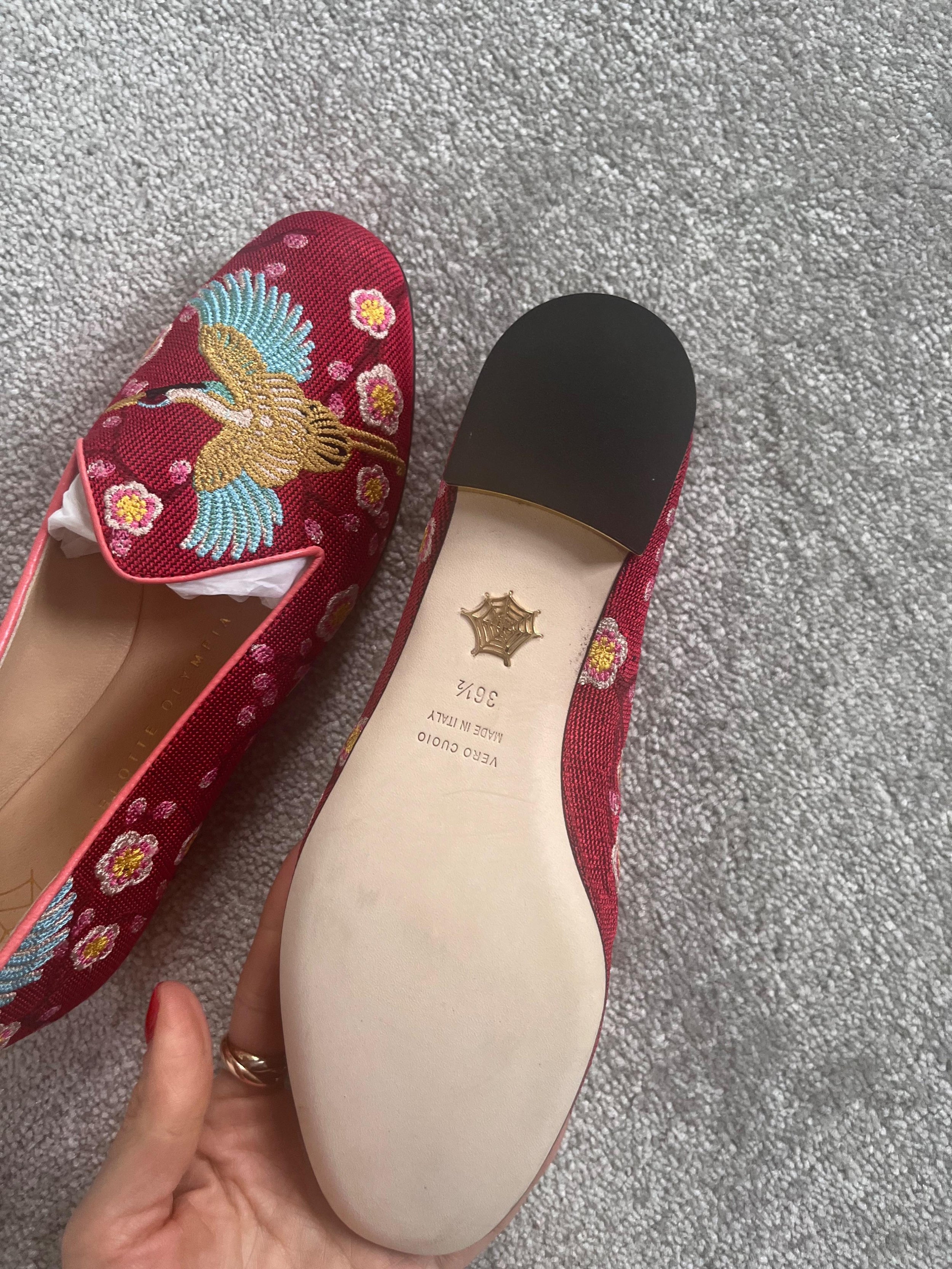 Multicolour Embroidered Ballet Flats