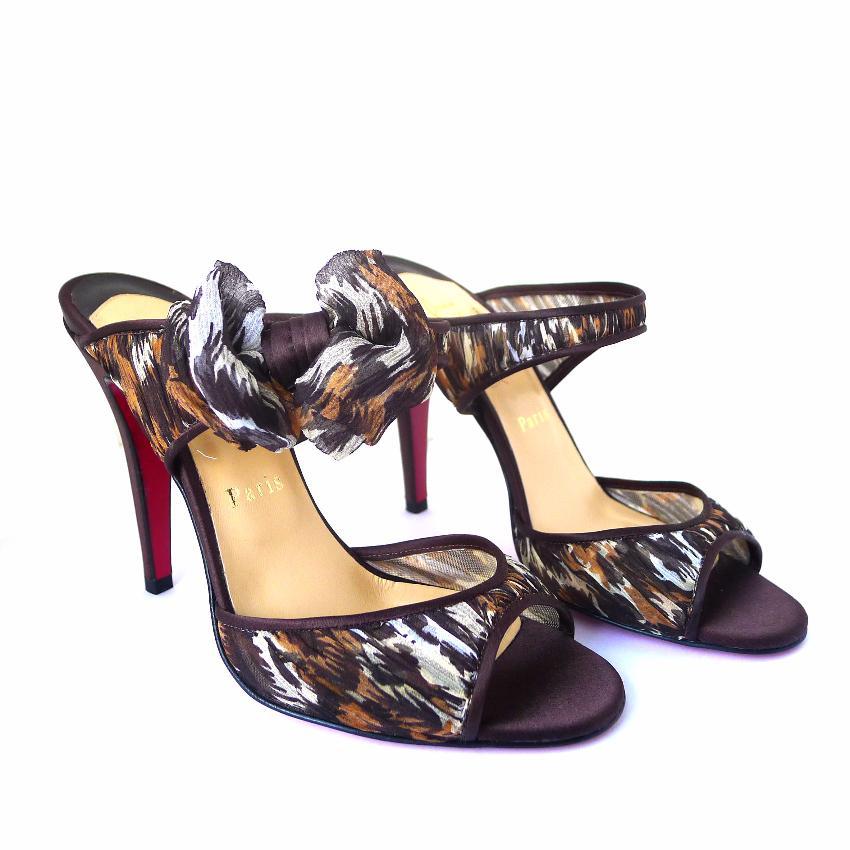 Christian Louboutin Miss Chief Safari Sandals
