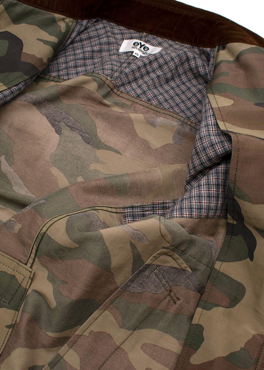 Camouflage Print Cotton Jacket