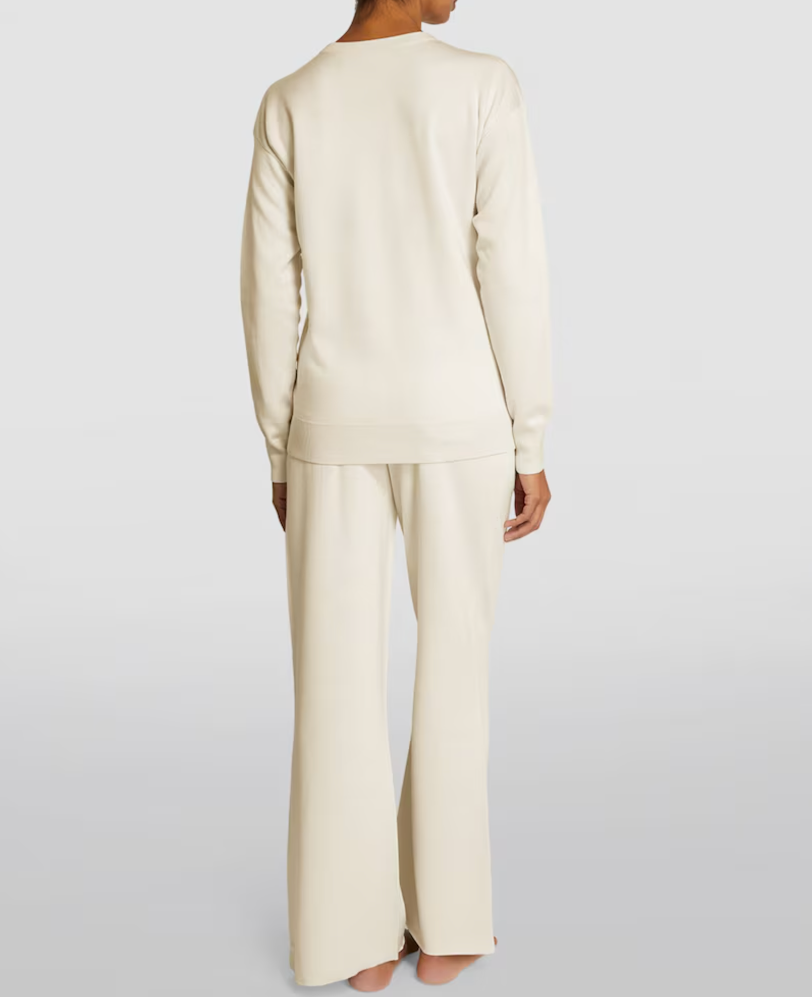 Olivia von Halle Silk-Blend Carmel Tracksuit