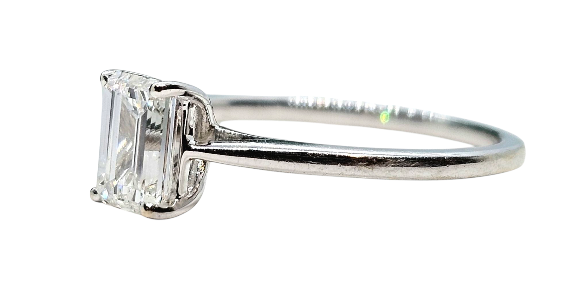 Bespoke Lab Grown White Gold 1 Carat Diamond Ring