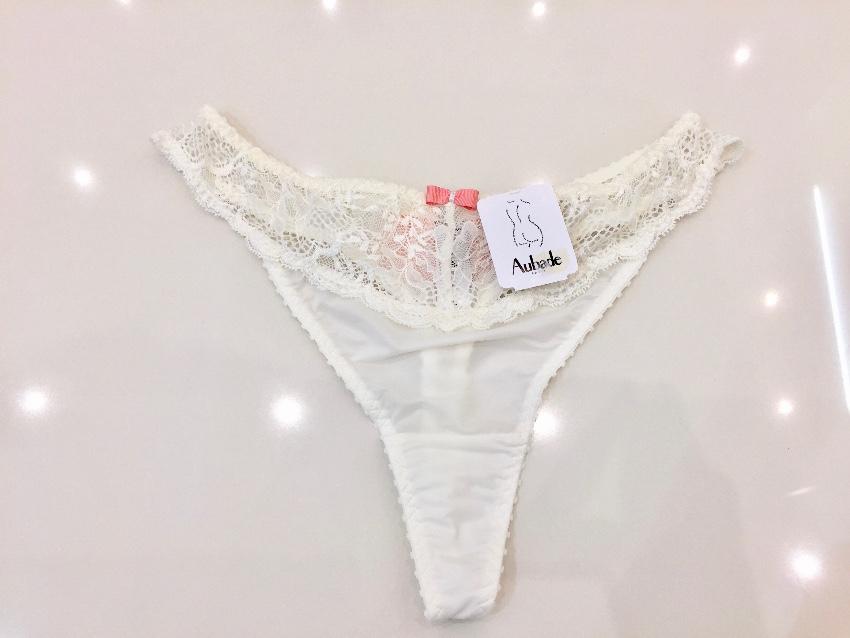 Aubade Swan Lace Underwired Bra & Tanga Set