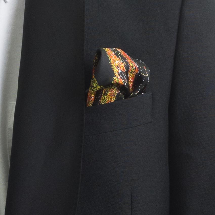 Rosemary Goodenough River Through a Curtain IX Pocket Square