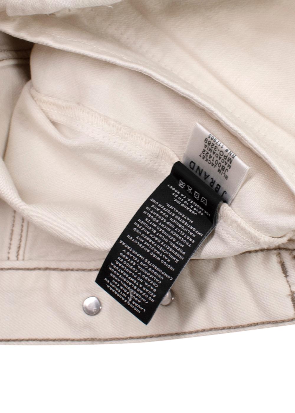 J Brand Macadamia Slim Denim Jacket