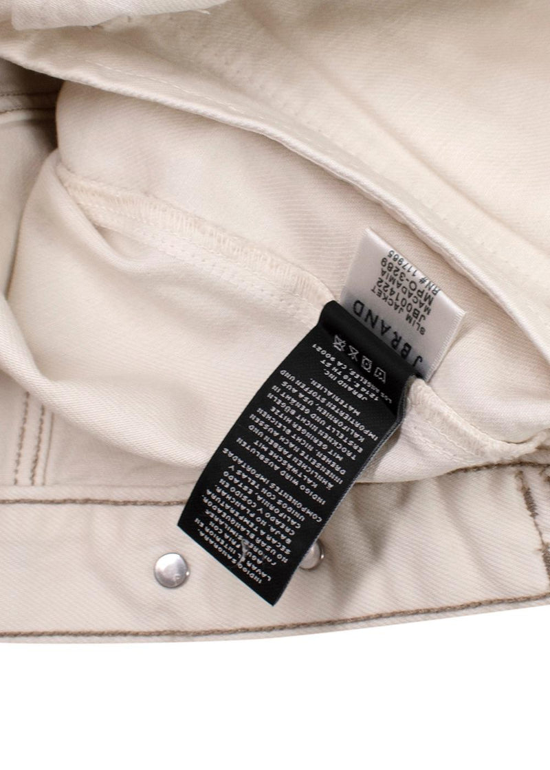 J Brand Macadamia Slim Denim Jacket