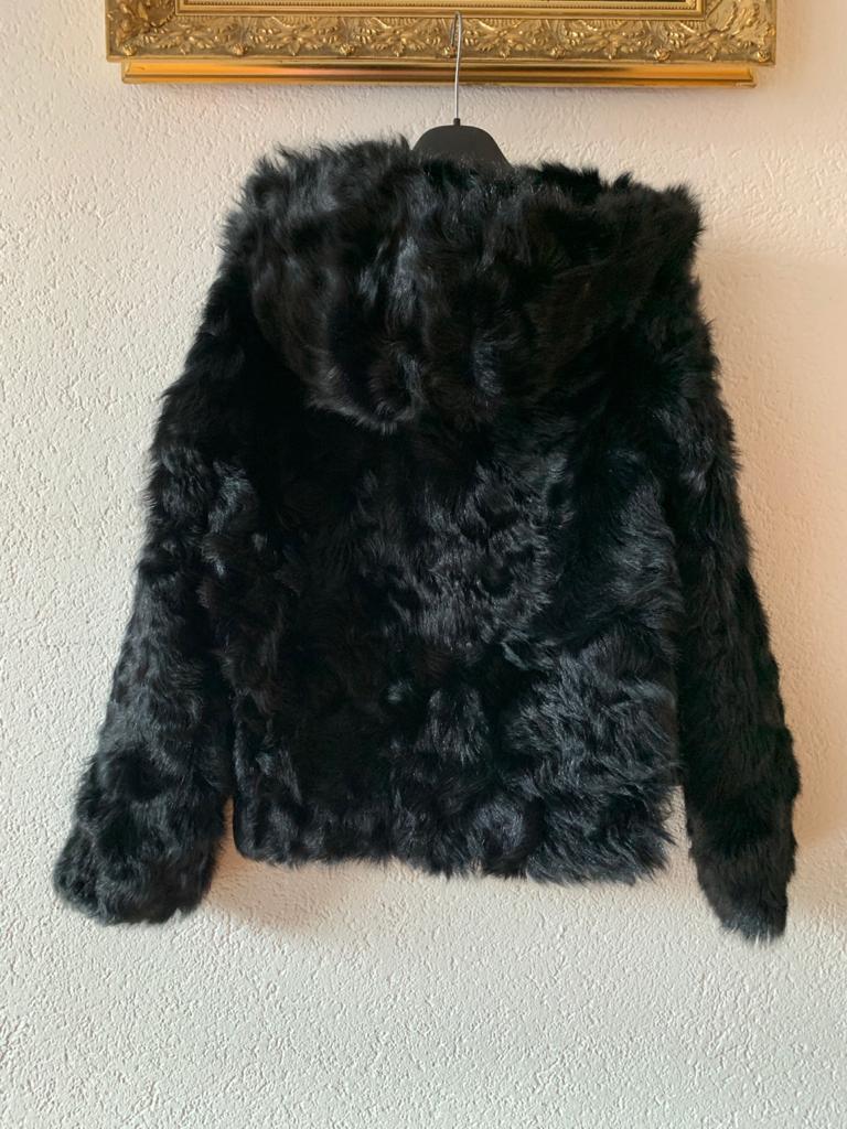 Trussardi Reversible Goat Fur Jacket
