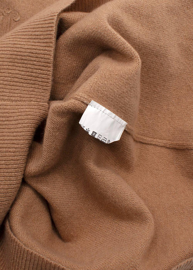MaxMara Camel Wool Blend Hoodie