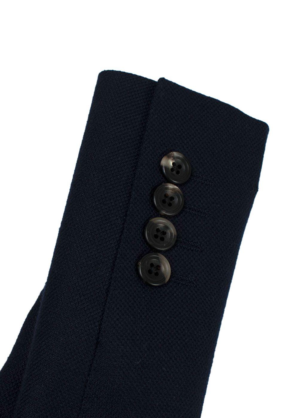 Richard James Silk and Wool Navy Blazer