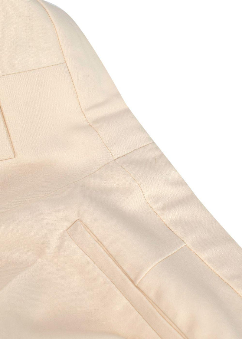 Victoria, Victoria Beckham Cream Tailored Trousers