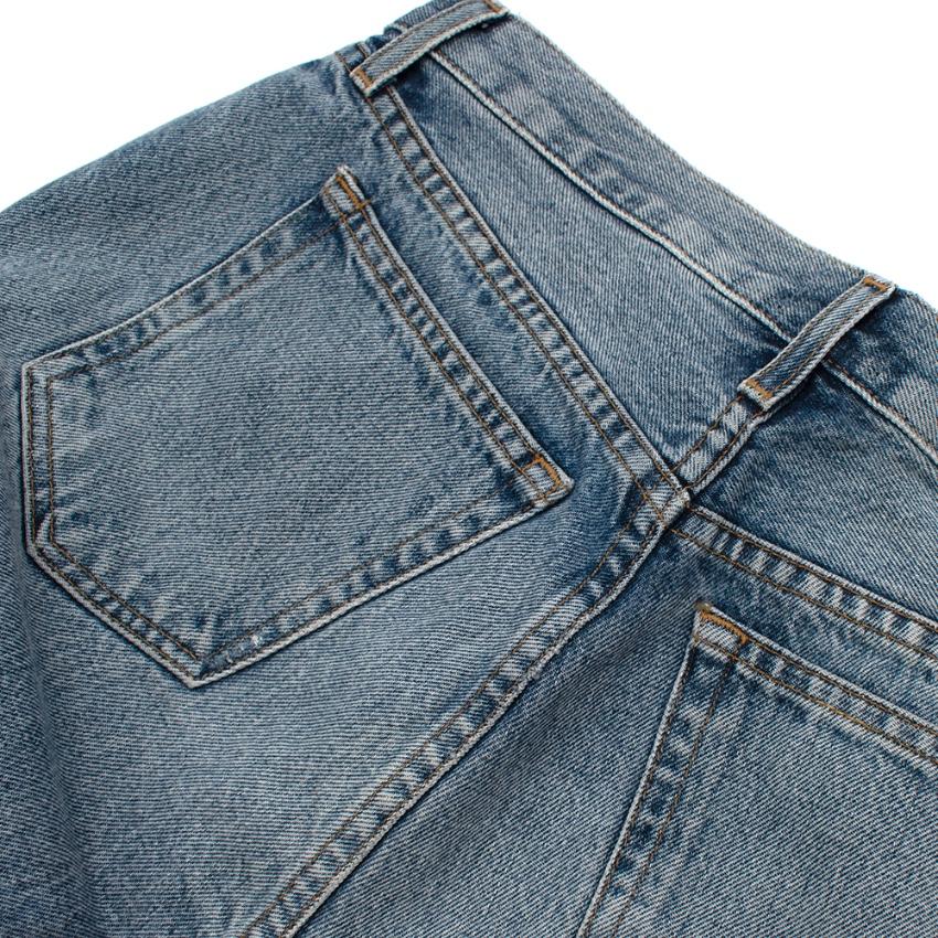 Khaite Blue Denim Kyle Distressed Jeans