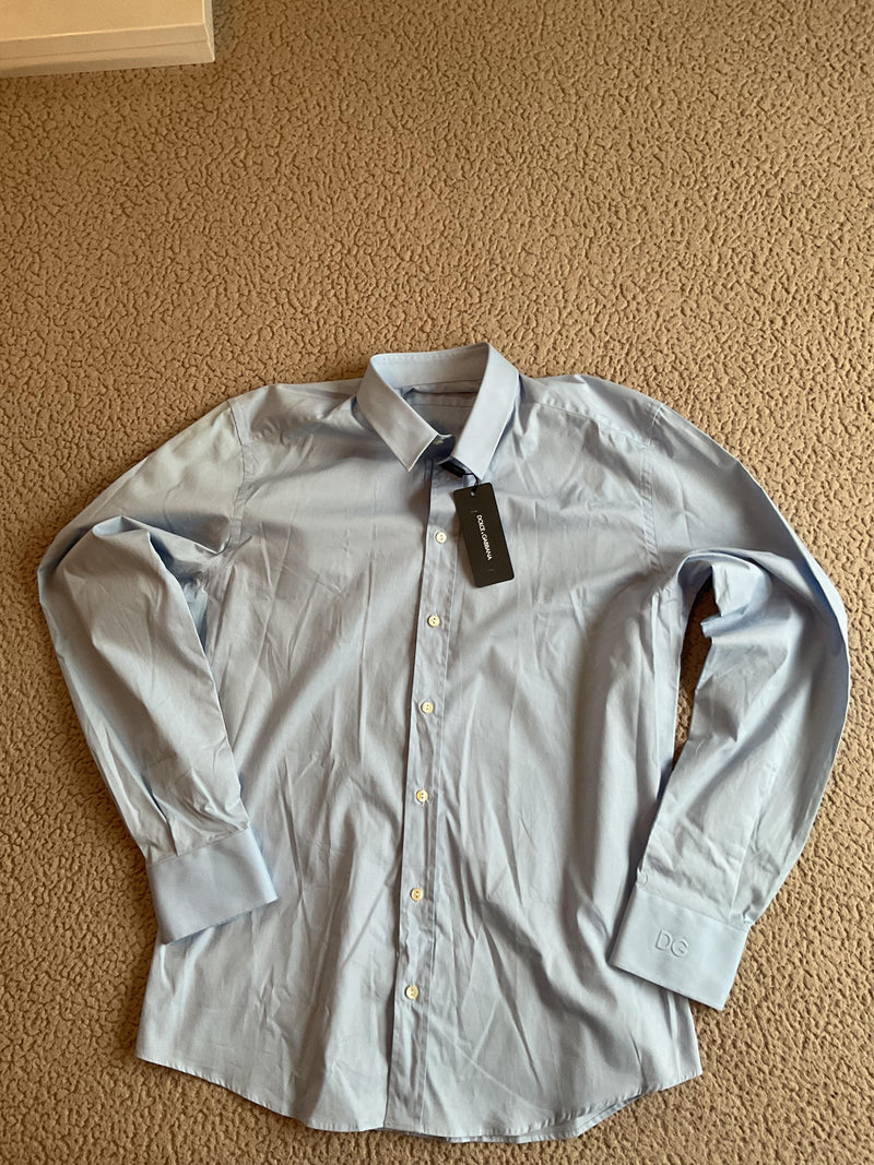 Dolce & Gabbana Blue Classic Shirt