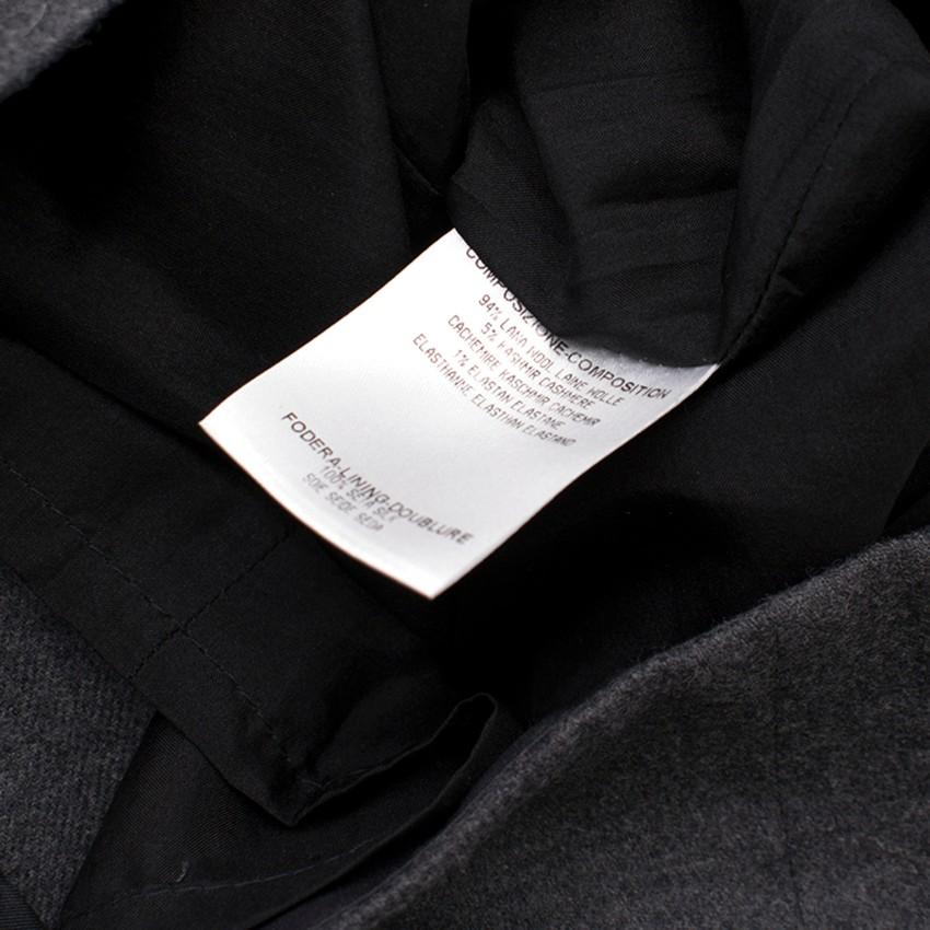 Gucci Grey Wool Tailored Dress