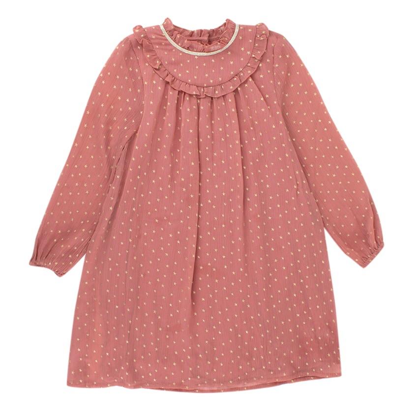 Wild & Gorgeous Pink Star Print Dress