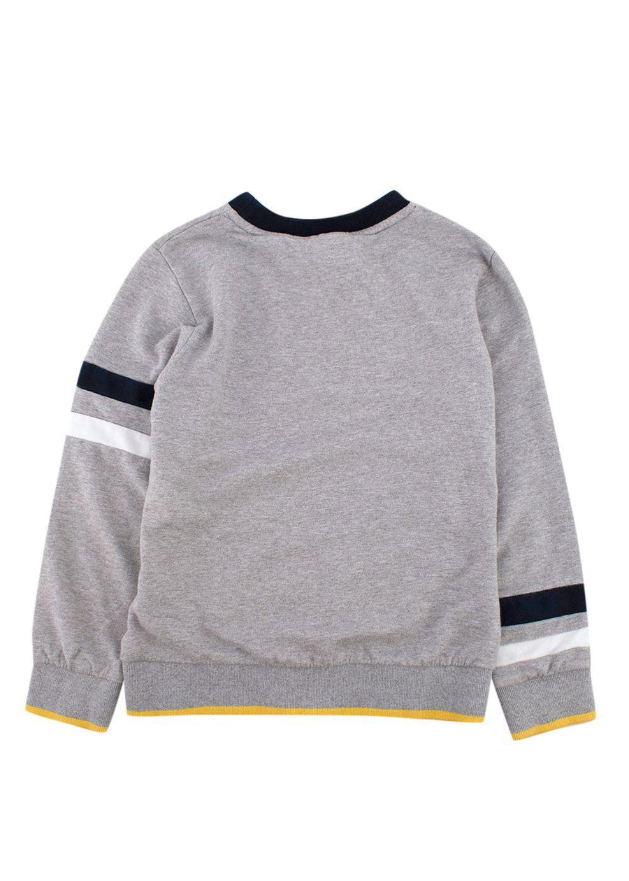 Fendi Kids 5Y Grey Monster Sweatshirt