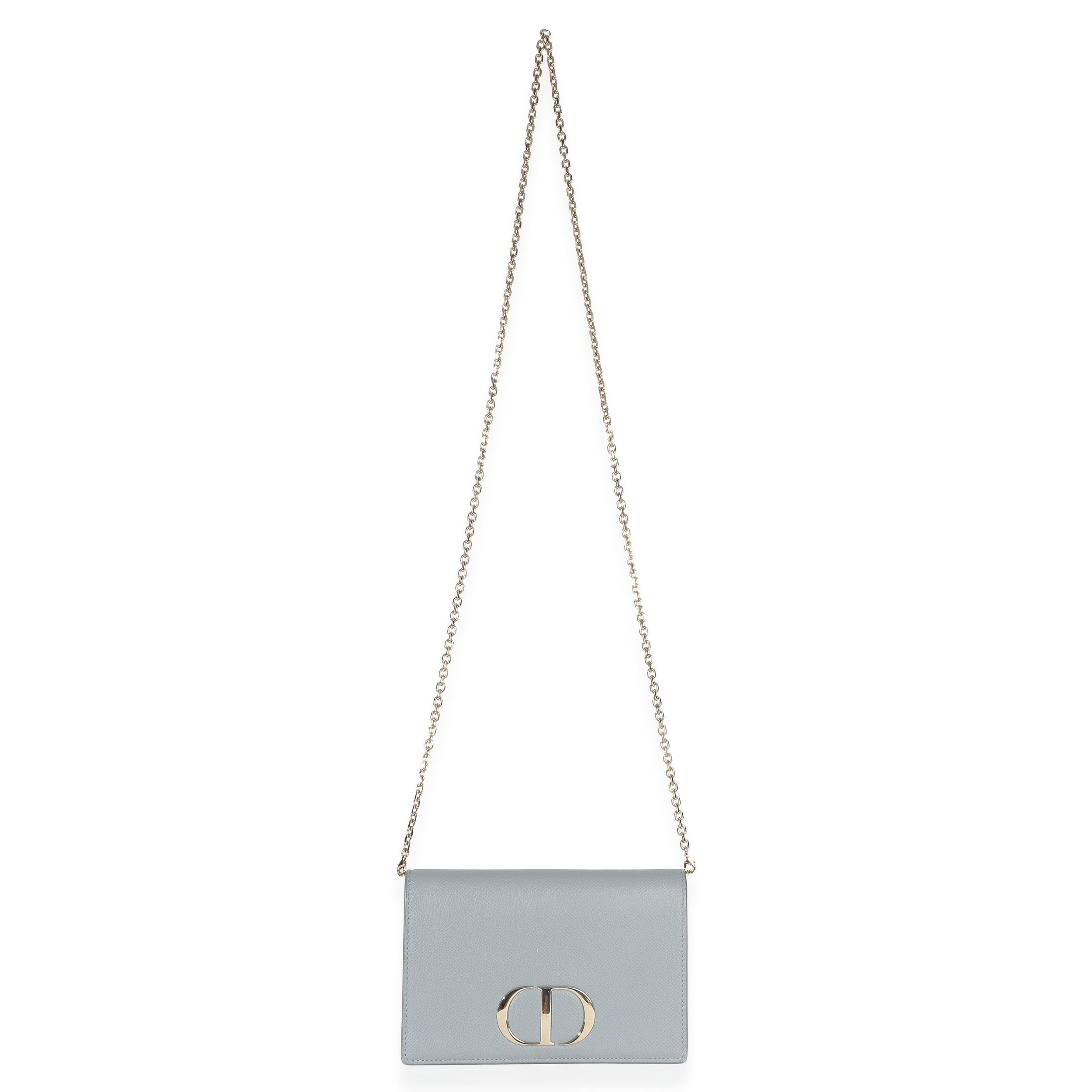 Christian Dior  Grained Calfskin 30 Montaigne 2-in-1 Pouch