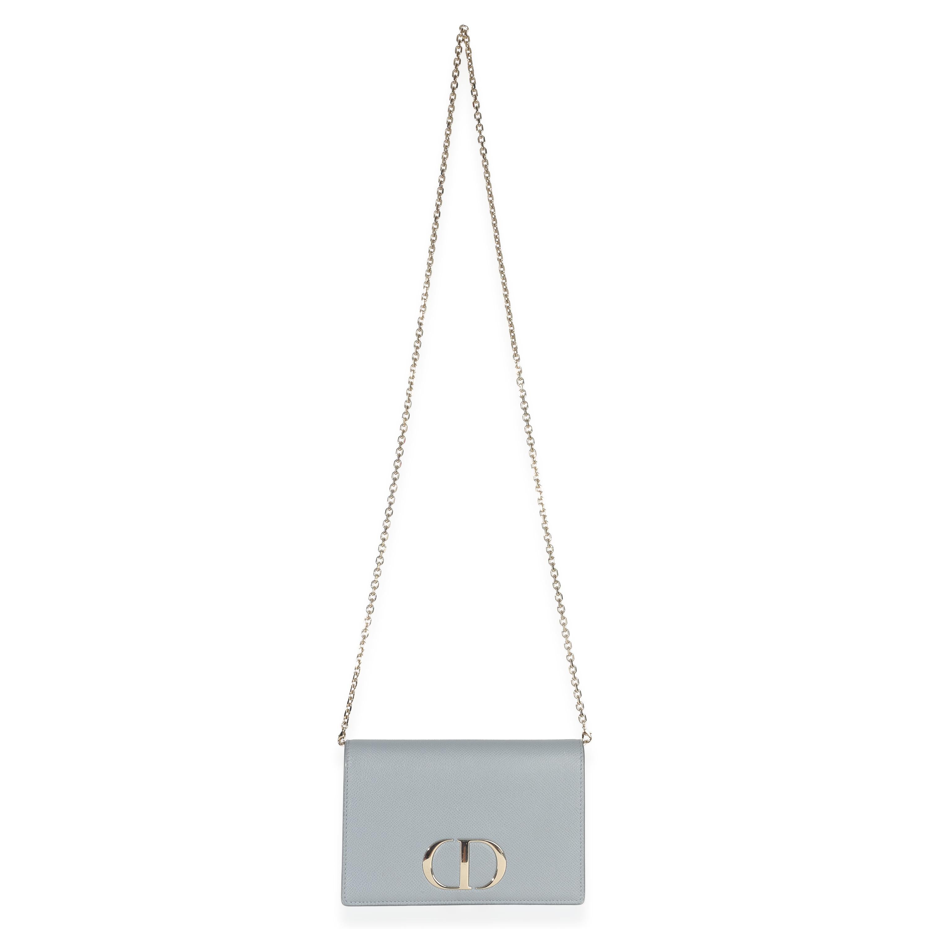 Christian Dior  Grained Calfskin 30 Montaigne 2-in-1 Pouch
