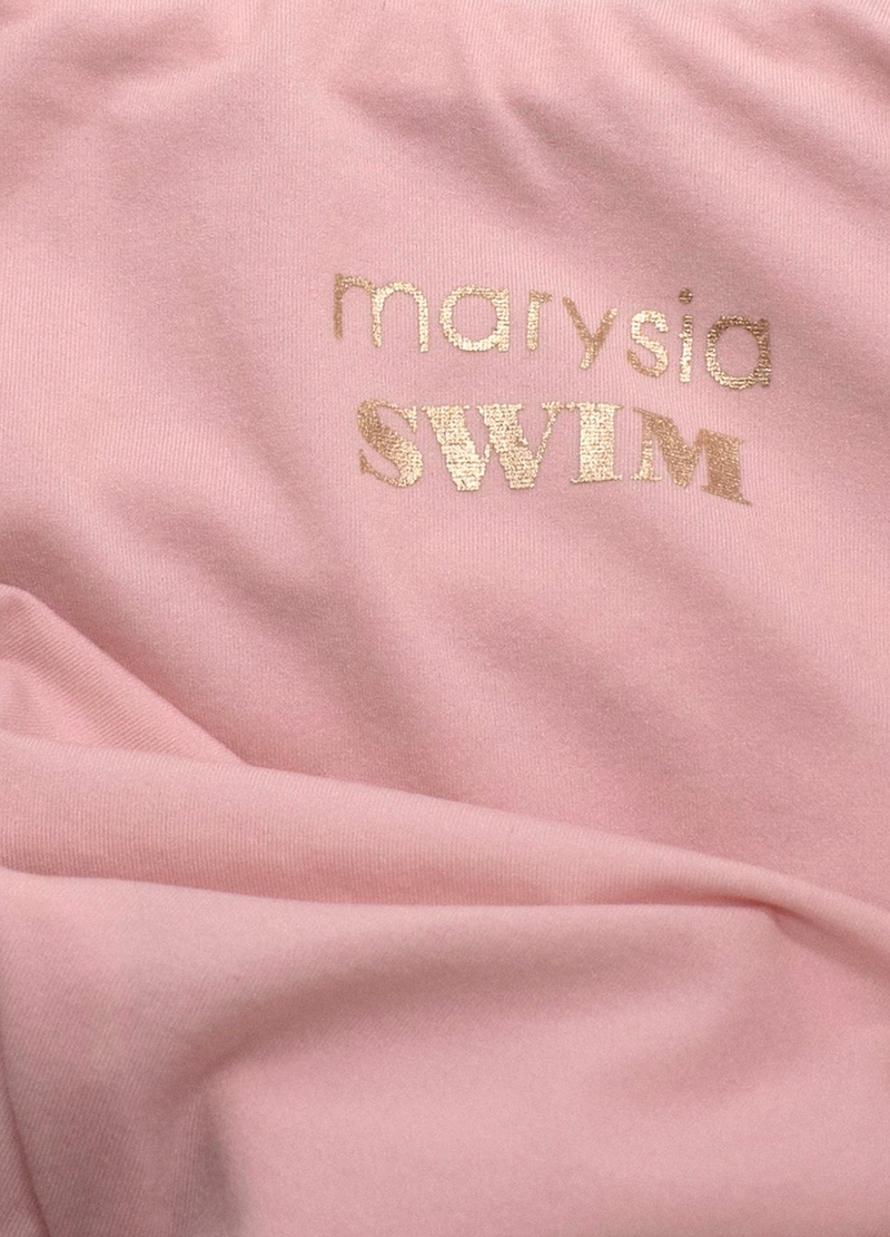 Marysia Pink Ruffle Swimsuit
