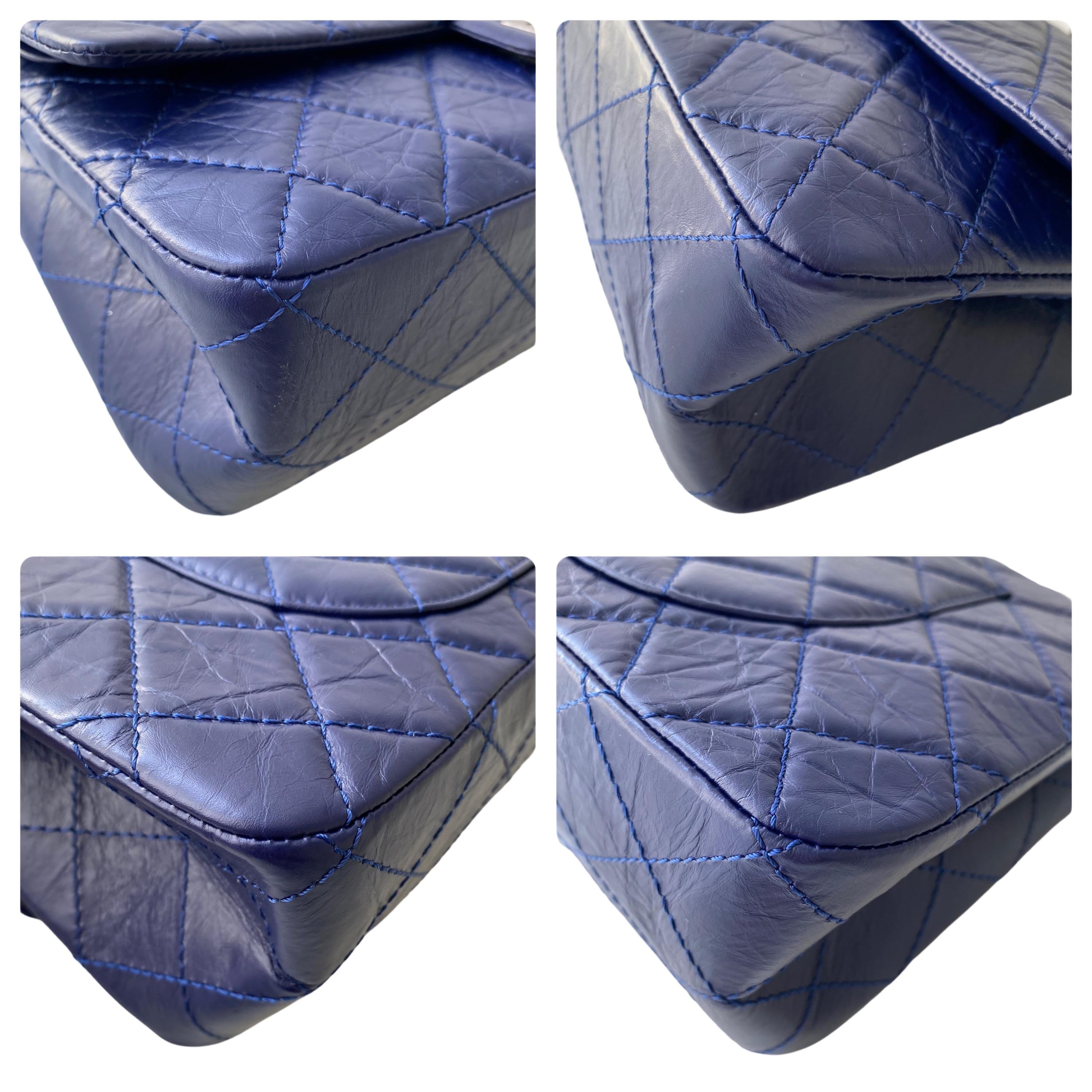 Blue Reissue 2.55 227 Flap Bag