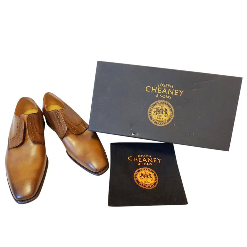 Joseph Cheaney Mahogany Lace-Up Derbies