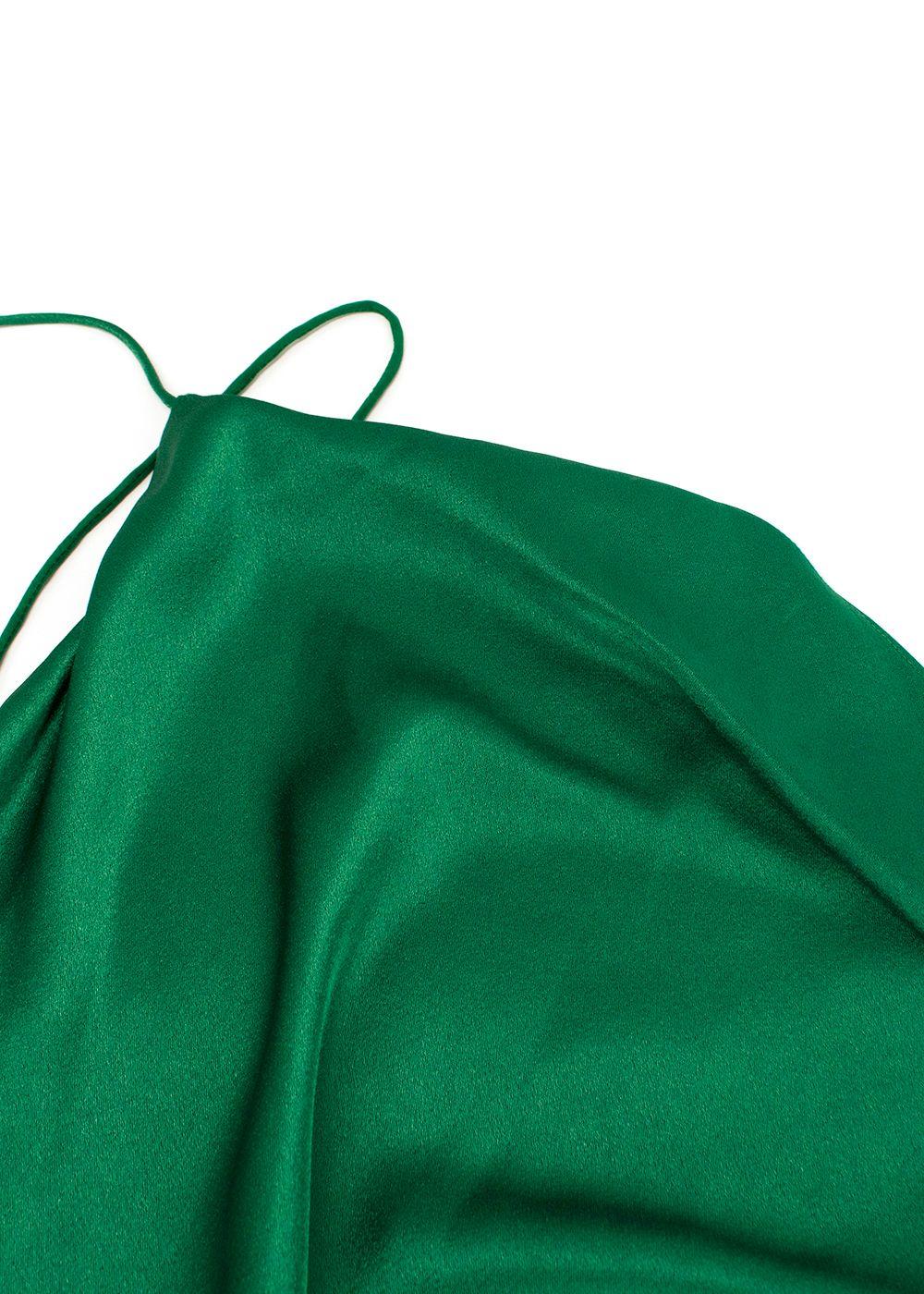 Alice + Olivia Montana Maxi Green Dress