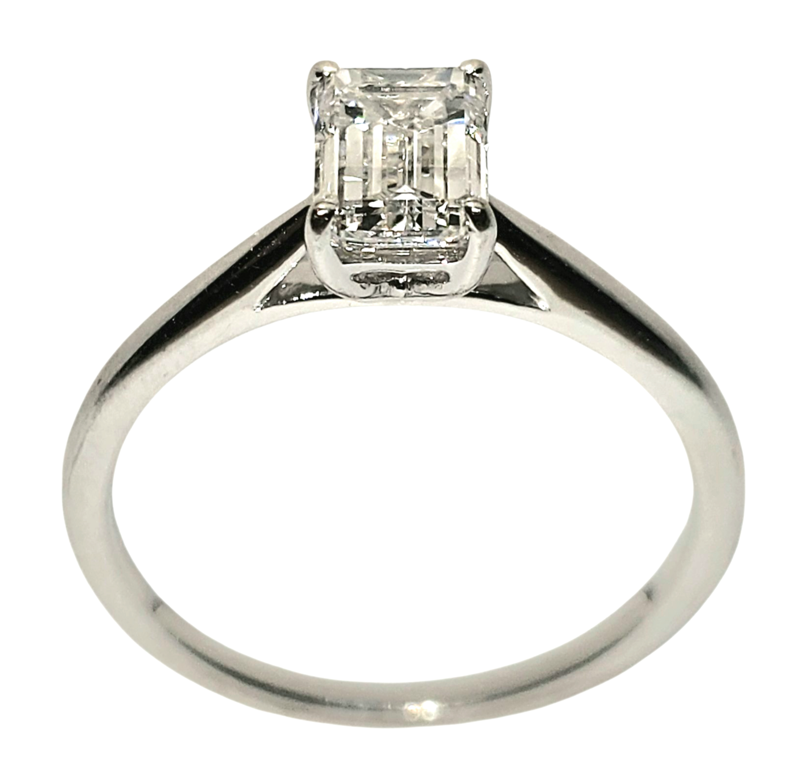 Bespoke Lab Grown White Gold 1 Carat Diamond Ring