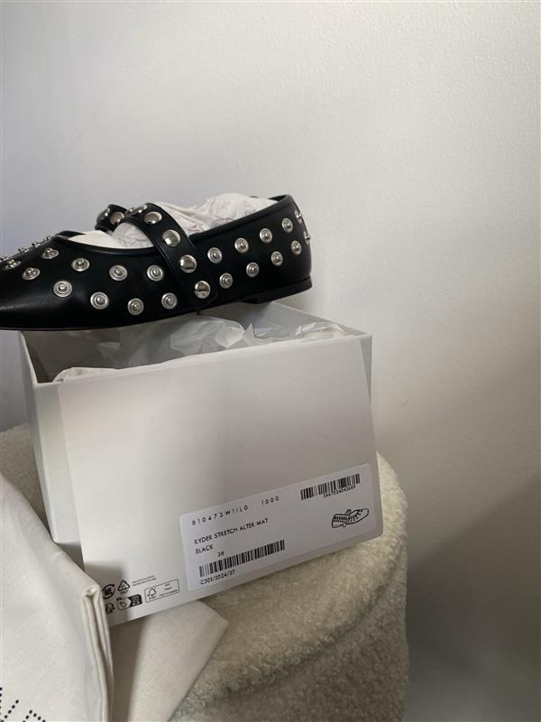 Stella McCartney Black Ryder Ballet Flats