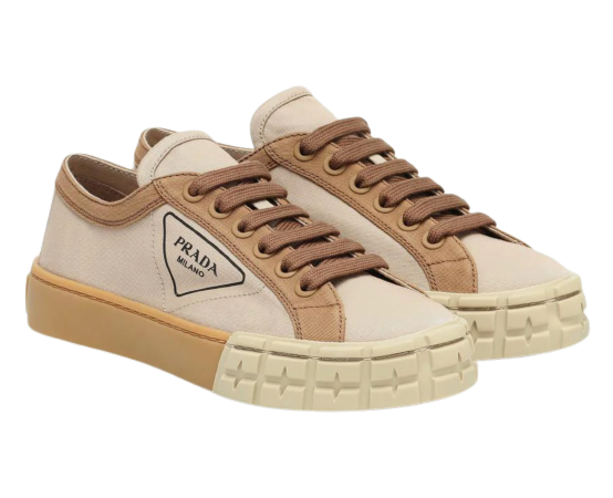 Wheel Canvas Corda Khaki Low Top Sneakers