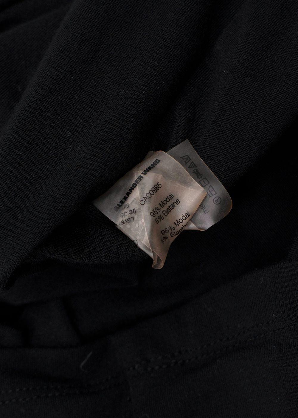 T by Alexander Wang Black Dress