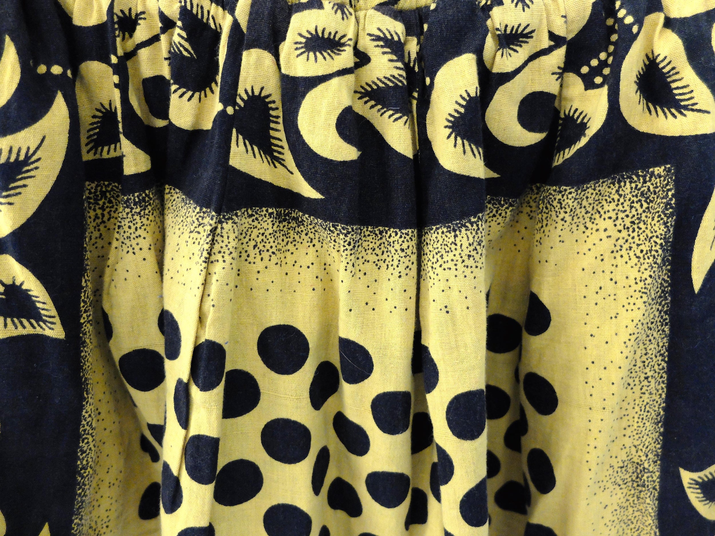 Suno Mini Yellow Skirt