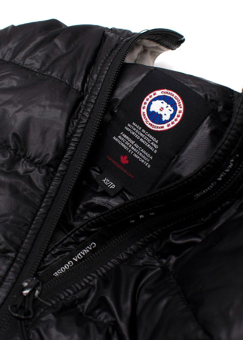 Canada Goose Black HyBridge® Lite Tech Longline Coat