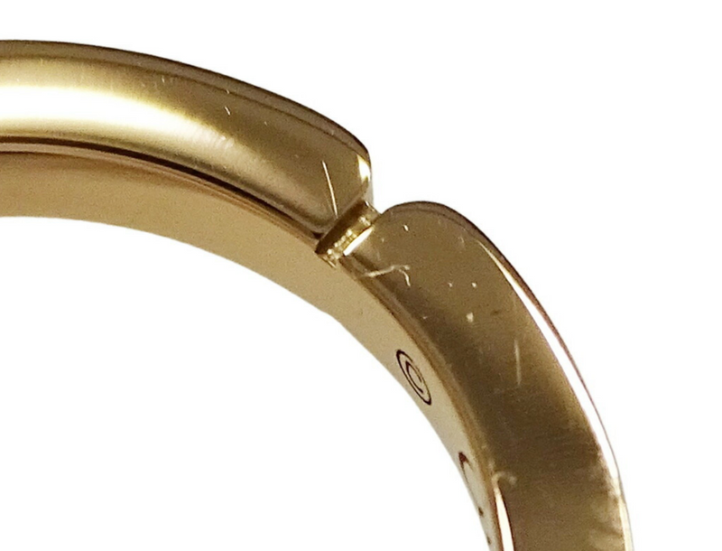 Cartier Rose Gold Maillon Panthère Ring  Size 48