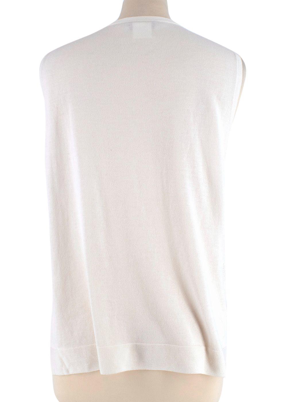 Akris Cream Fine Cotton Twin-set