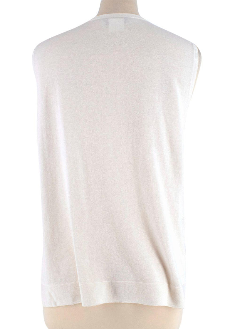 Akris Cream Fine Cotton Twin-set