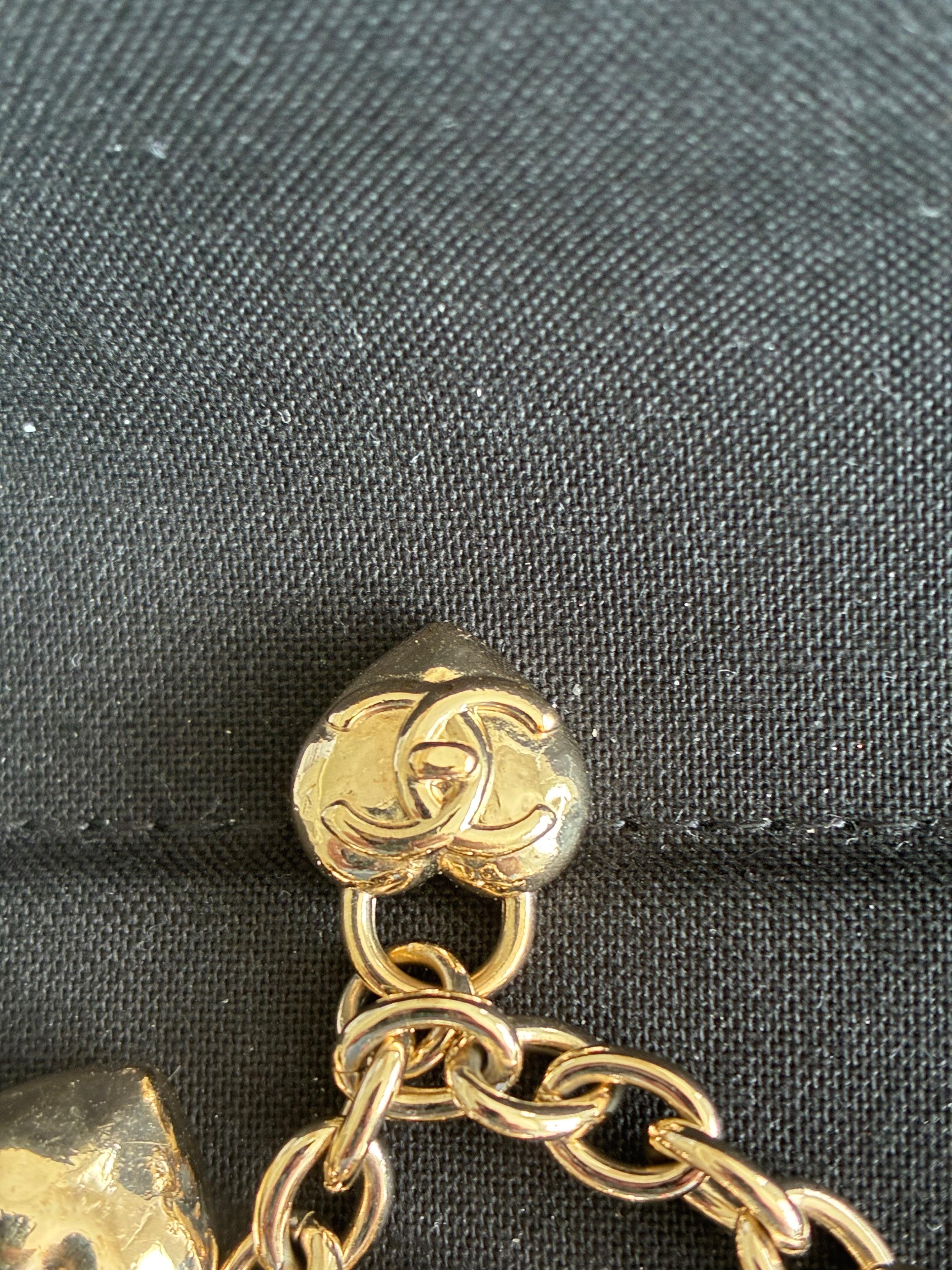 Chanel CC Lock Charm Bracelet