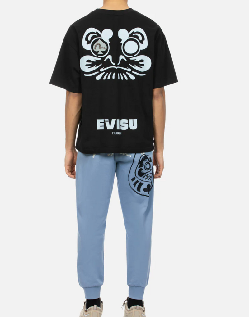 Evisu Daruma Print Regular Fit Sweatpants