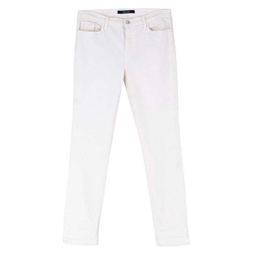 J Brand White Stretch Jeggings