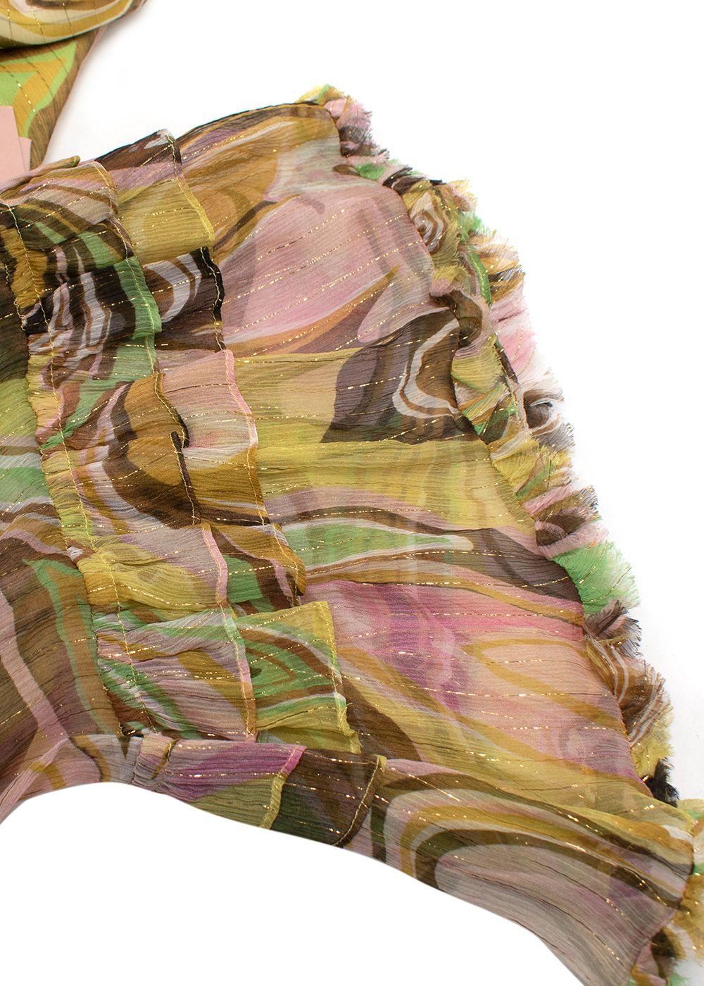 Alexis Golden Ethereal Paris Dress