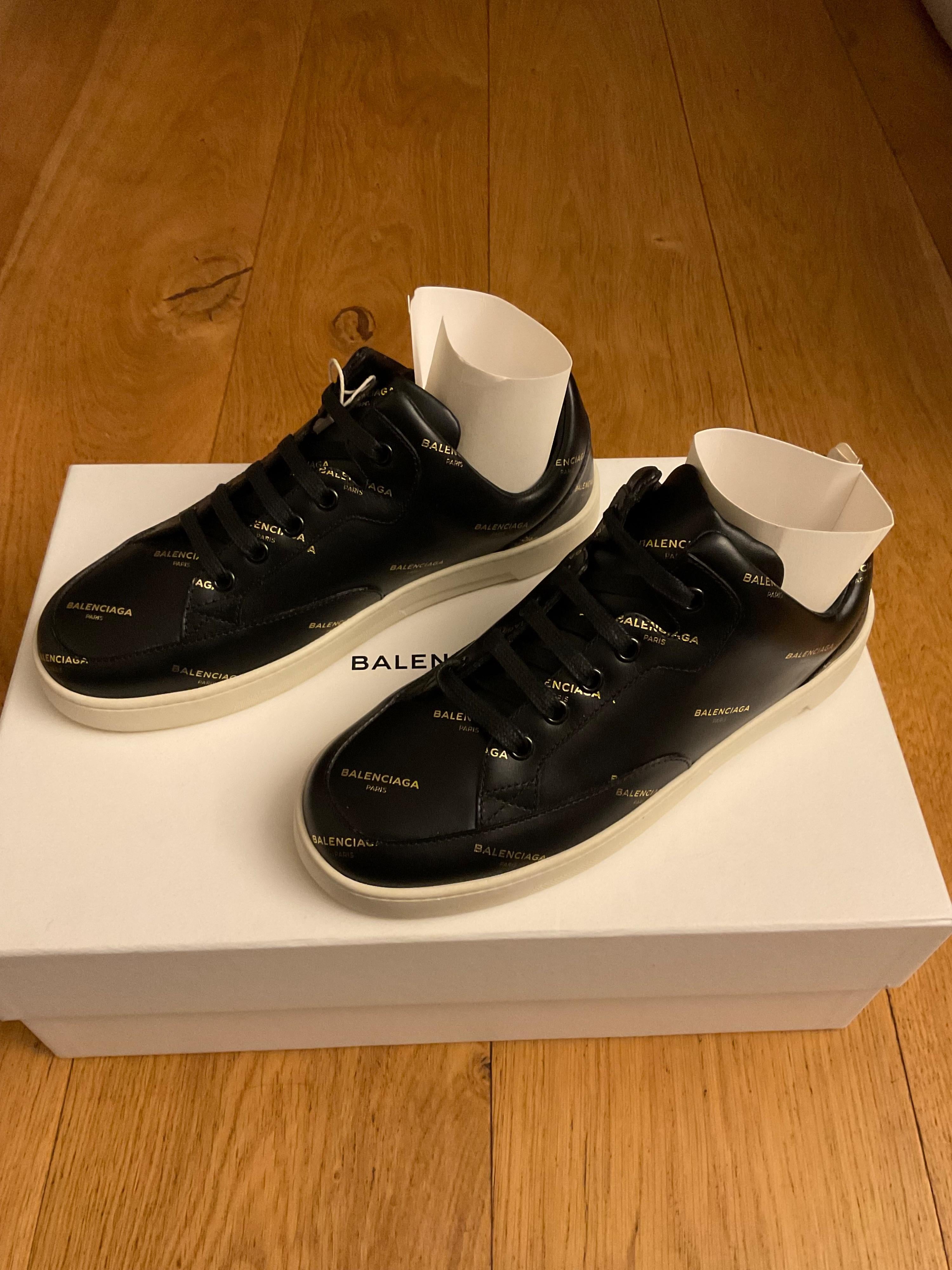Balenciaga Black Logo Base Sneaker