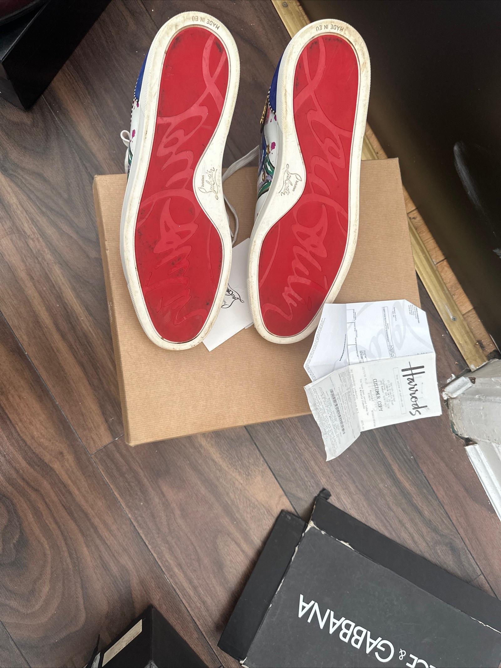 Louis Orlato Love High Top Trainers