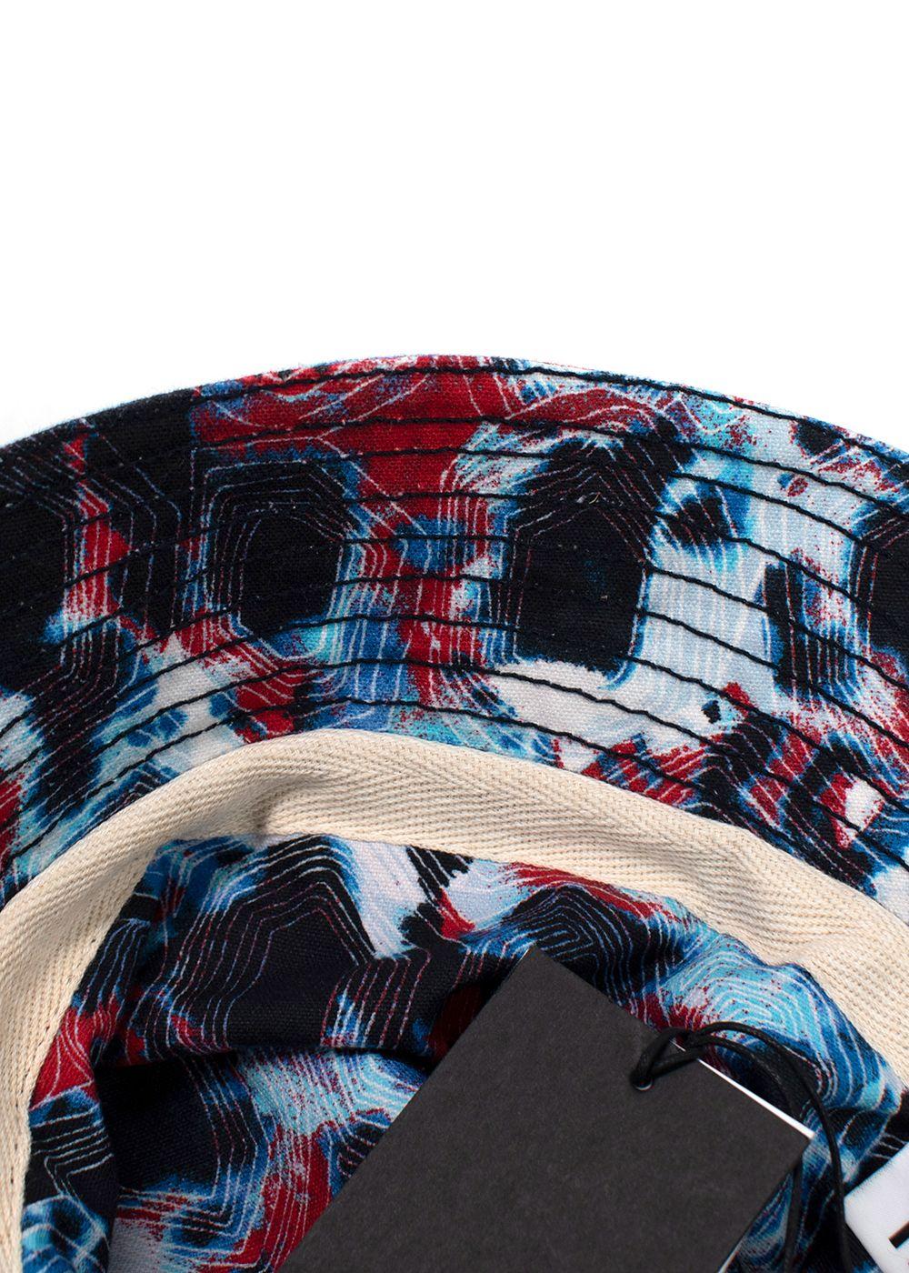 Thorsun Kids Blue and Red Tortoise Print Bucket Hat